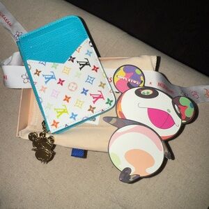 Brand New Louis Vuitton x Murakami Romy Card Holder